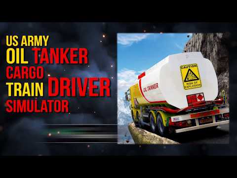 US Army Oil Tanker Cargo Train Driver Simulator