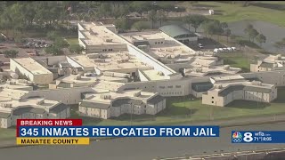 Over 300 Manatee County Jail inmates being moved to 'undisclosed secure location' amid wastewater br