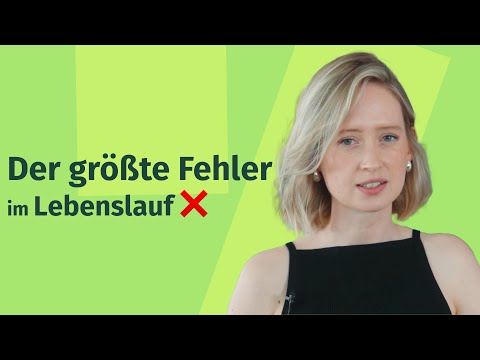 Vermeide diesen einen Fehler im Lebenslauf und werde erfolgreich