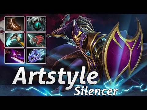 500 Damage Per Hit 1 Kill Per Min Carry Silencer by Artstyle Gameplay - Dota 2 Epic Moments
