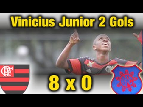 Vinicius Junior * 2 Gols and Skills * Flamengo 8 x 0 Bonsucesso * Sub-20