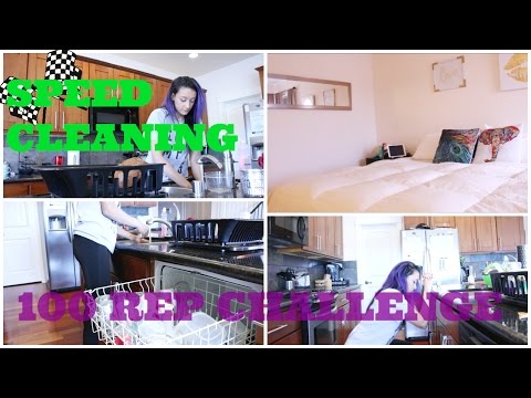 SPEED CLEANING FITNESS | 100 REP CHALLENGE Video