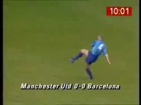 Manchester United vs  FC Barcelona 1990 - 1991
