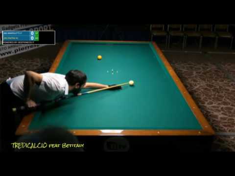 PAPINI vs MARGUTTI - 6^PROVA BILIARDO BTP 2016 VARESE @TREDICALCIO