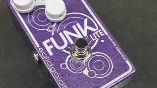 Video thumbnail for SolidGoldFX FUNK-LITE Envelope Filter by BassTheWorld.com