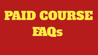 CAIIB WITH ASHOK : PAID COURSE FAQs