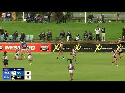 Rd 10 SANFL Snapshot - Port's Jase Burgoyne takes a hanger!