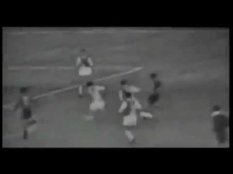 ECC 1963-64. Round of 16. AS Monaco - Inter. Highlights.