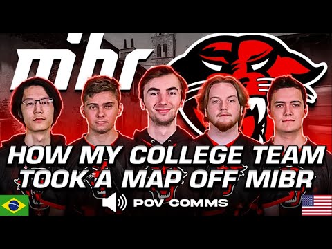 How My College CSGO Team took a map off MIBR... (ESEA Advanced Playoffs)