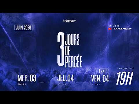3 jours de perc&eacute;e I Jour 1