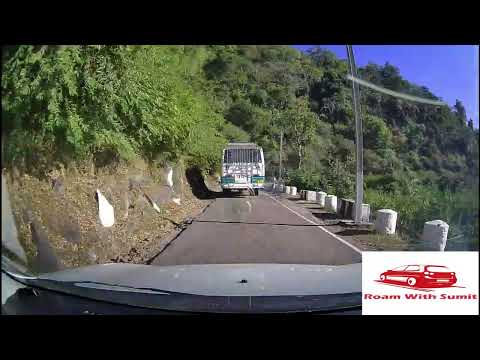 Nahan to Dadahu, 4X Speed, Driver's Eye View, Uncut