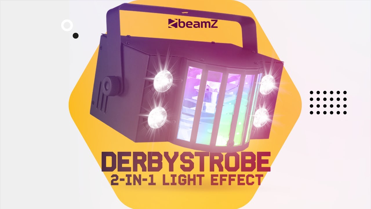 BeamZ Effet lumineux StrobeDerby