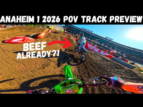 The Games Have ALREADY STARTED!! Levi Kitchen vs Haiden Deegan on Press Day at Anaheim 1 (POV)