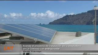 Avanza el proyecto de instalaci&oacute;n de la desaladora de La Graciosa con energ&iacute;a solar