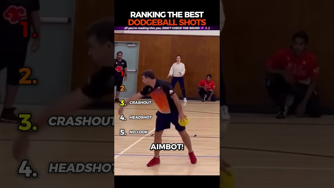 Ranking The Best Dodgeball Shots!
