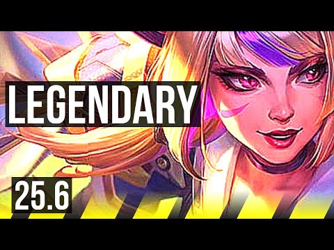 XAYAH & Rakan vs TRISTANA & Soraka (ADC) | Legendary | EUNE Master | 25.6