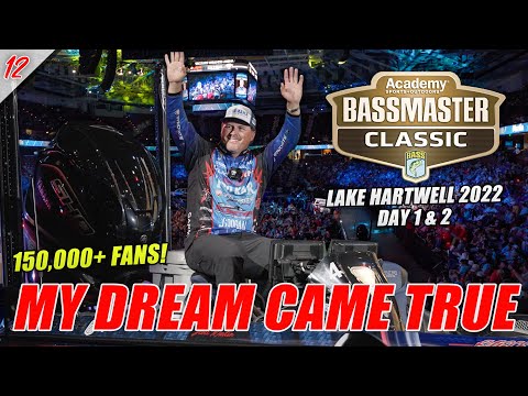 My LIFE-LONG DREAM Came TRUE!! - Lake Hartwell 2022 - (BASSMASTER CLASSIC Day 1 & 2) UFB S2 E12 (4K)