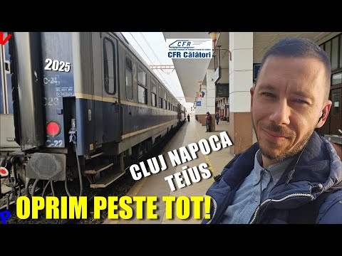 Classic train on the Cluj – Teiuș route in 2025 | Quick Wins works and old-time vibes