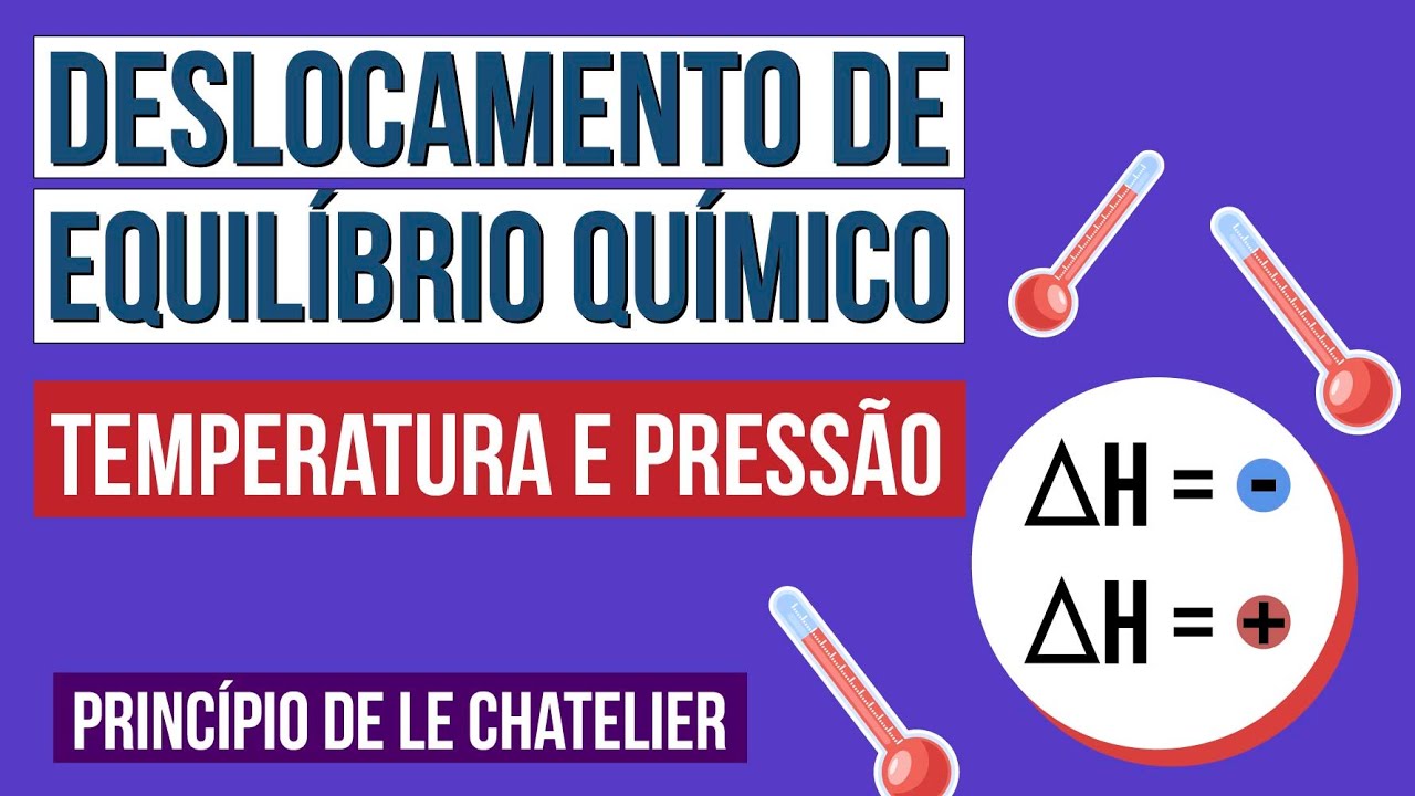 DESLOCAMENTO DE EQUILÍBRIO QUÍMICO: temperatura e pressão | Química para o Enem | Felipe Sobis