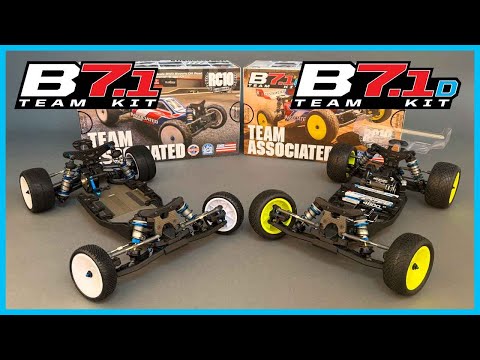 Team Associated RC10B7.1 and RC10B7.1D