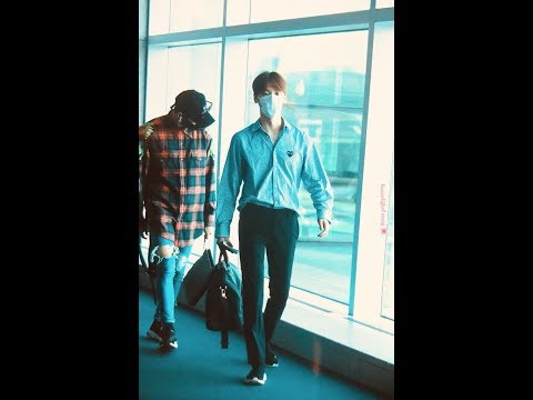 [ Wanna One ] 180704 Hwang Minhyun at Incheon airport - 워너원