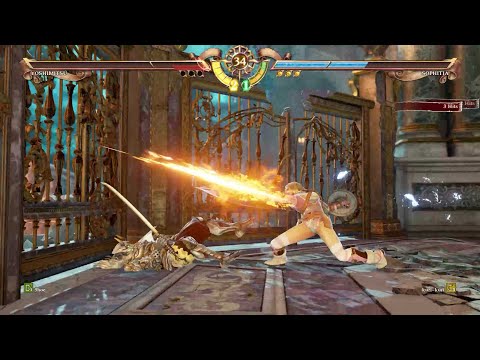 SoulCalibur 6 (Sophitia) Nyawu vs (Yoshimitsu) 5hoe