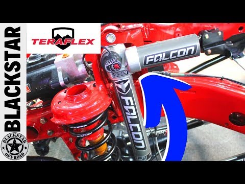 Teraflex Short Arm VS Long Arm, 3.5 E-Adjustable Shocks, Delta Brakes, & Nomad Wheels