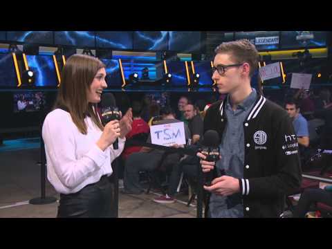 Interview with Bjergsen after winning vs Besiktas - League of Legends