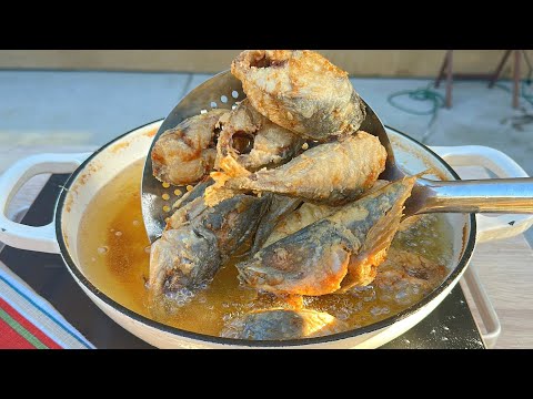 crispy fried fish recipe ghana style/how to fry fish ghana style/ghana fried fish recipe