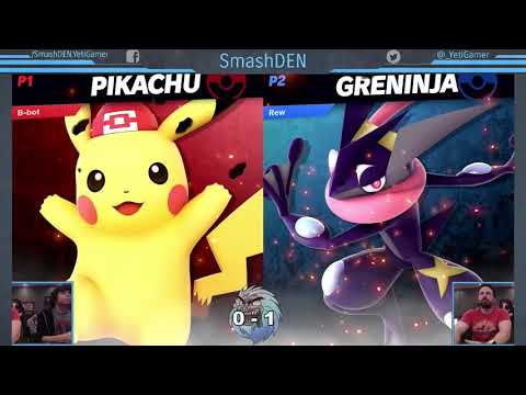 Elite SmashDEN March: Singles Losers Round 3 - B-bot vs. Rew