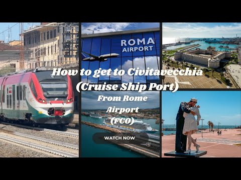 Cruise Tips: How to Get from Rome Airport (FCO) to Civitavecchia Cruise Port – Easy Travel Guide
