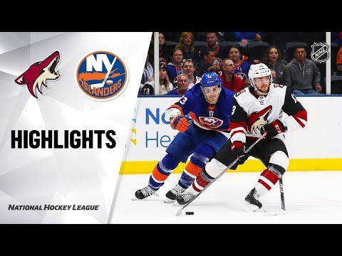 NHL Highlights | Coyotes @ Islanders 10/24/19