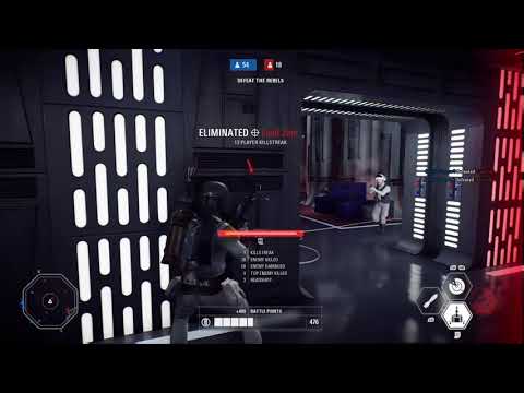 Boba Fett on Death star 2