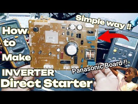 INVERTER DIRECT STARTER  !! Using  Panasonic Inverter  Board !!