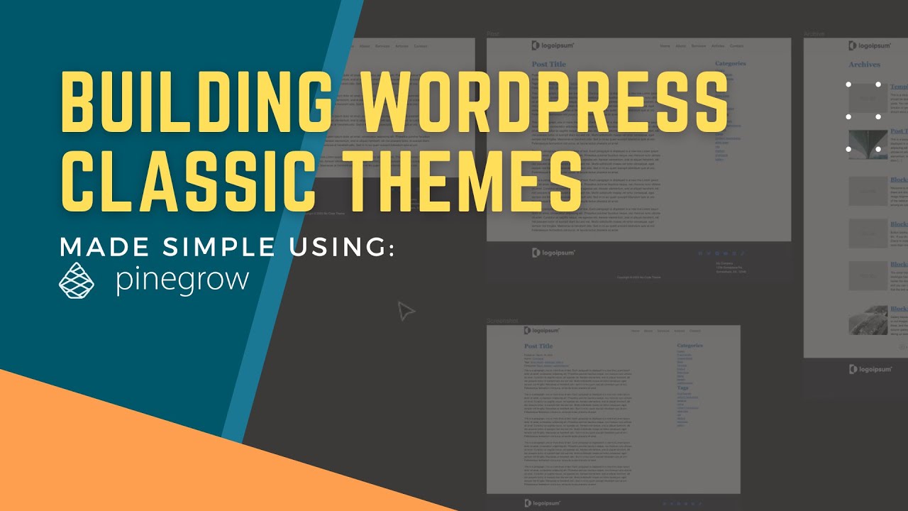 Managing Theme.json — Module 3-4 — Building a WordPress Classic Theme with Pinegrow