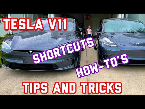 Tesla V11 How To's | From Driver Profiles to Shortcuts |