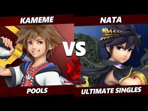 Kagaribi 11 - Kameme (Sora) Vs. Nata (Pit, Dark Pit) Smash Ultimate - SSBU