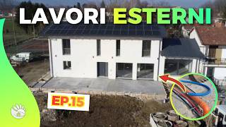 COSTRUISCO CASA EP.15 - come preparare l'esterno PRIMA di montare la Pompa di Ca