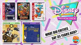 1990s Critics Review Gargoyles, Bonkers, Darkwing Duck & TaleSpin on Genesis and TurboGrafx-16