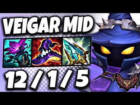 Veigar vs Syndra [ MID ] Korea Grandmaster Patch 25.13 ✅