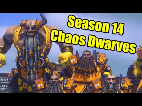 Creating the Crendorian Season 14 Blood Bowl Team (Chaos Dwarves)