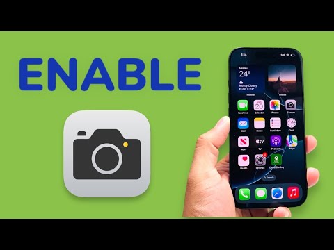 How To Enable Camera Control Button on iPhone