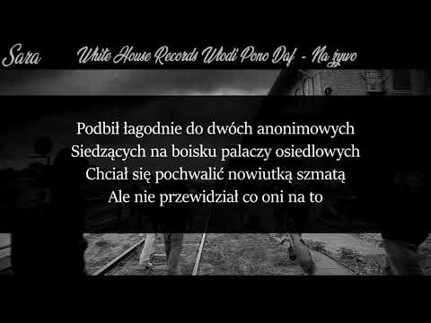 White House Records & Włodi/Pono/Daf - Na żywo (Tekst)