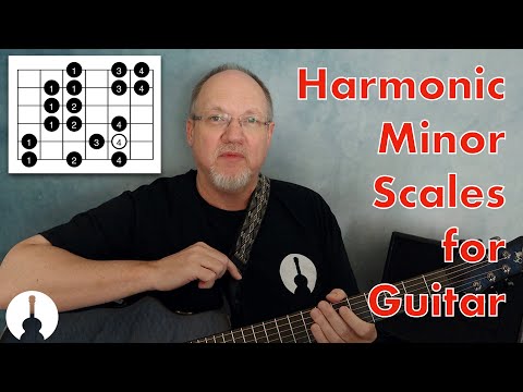 Five Ways to Play a Harmonic Minor Scale on Guitar