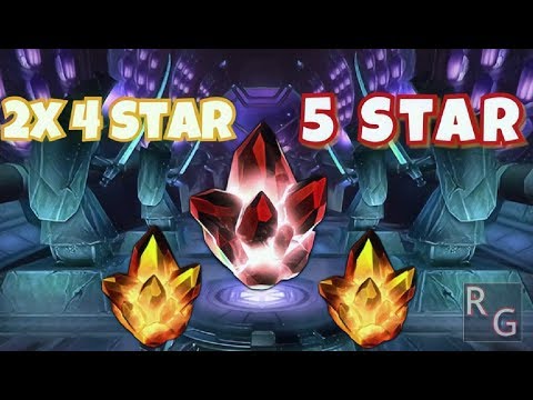 2x 4 Star | 5 Star Crystal Opening | MCOC