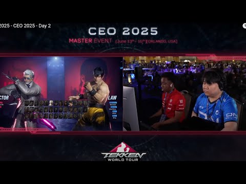 CEO 2025 - NINJAKILLA (Law) vs Meo IL (Victor) - Tekken 8 TWT