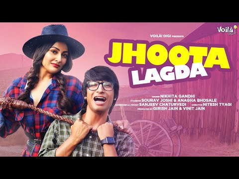 Poster jhootha lagda lyrics – nikhita gandhi | sourav joshi