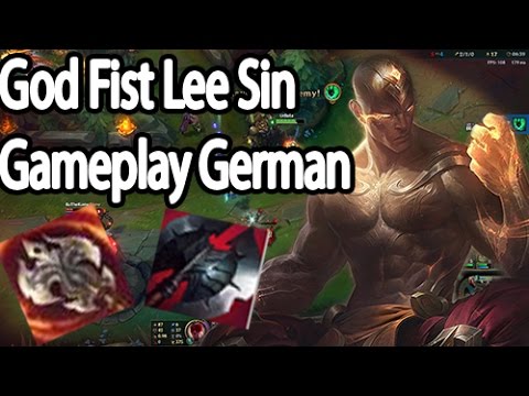 God Fist Lee Sin Gameplay German Season 7