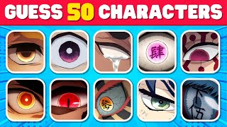 DEMON SLAYER EYE QUIZ 👺⚔️ Kimetsu no Yaiba Season 4 Quiz 🤍