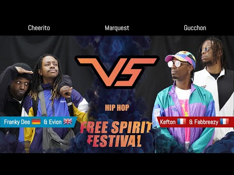 Free Spirit Festival 2019 Championship // Franky Dee & Evion vs Kefton & Fabbreezy // Hip Hop -Final